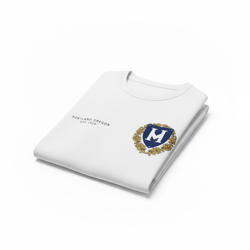 Honorable Mention White Crest Tee