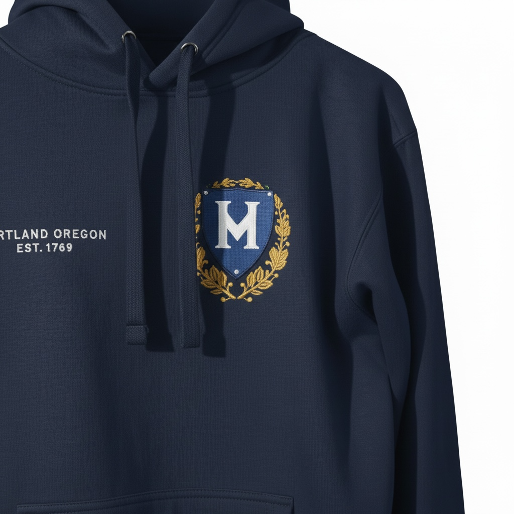Honorable Mention Crest Hoodie – Navy