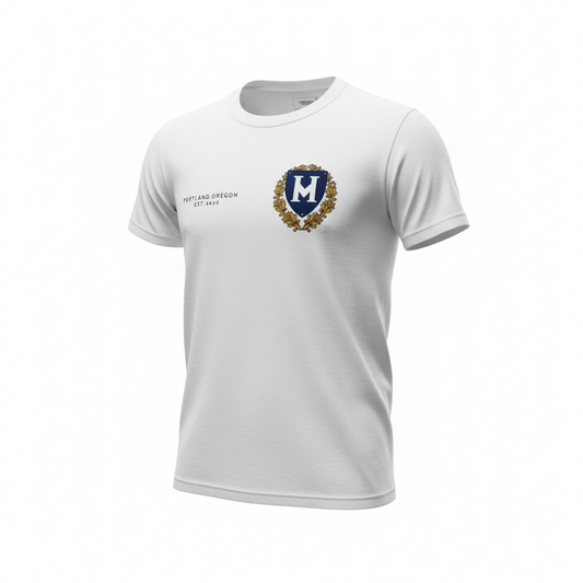 Honorable Mention White Crest Tee