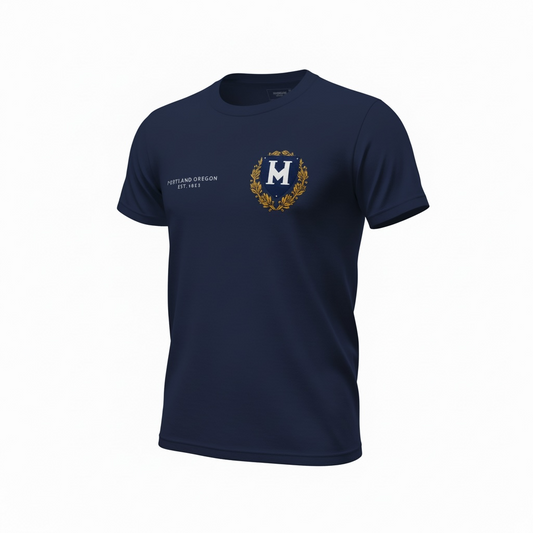 Honorable Mention Navy Crest Tee