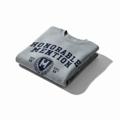 Honorable Mention Crewneck Sweatshirt – Grey