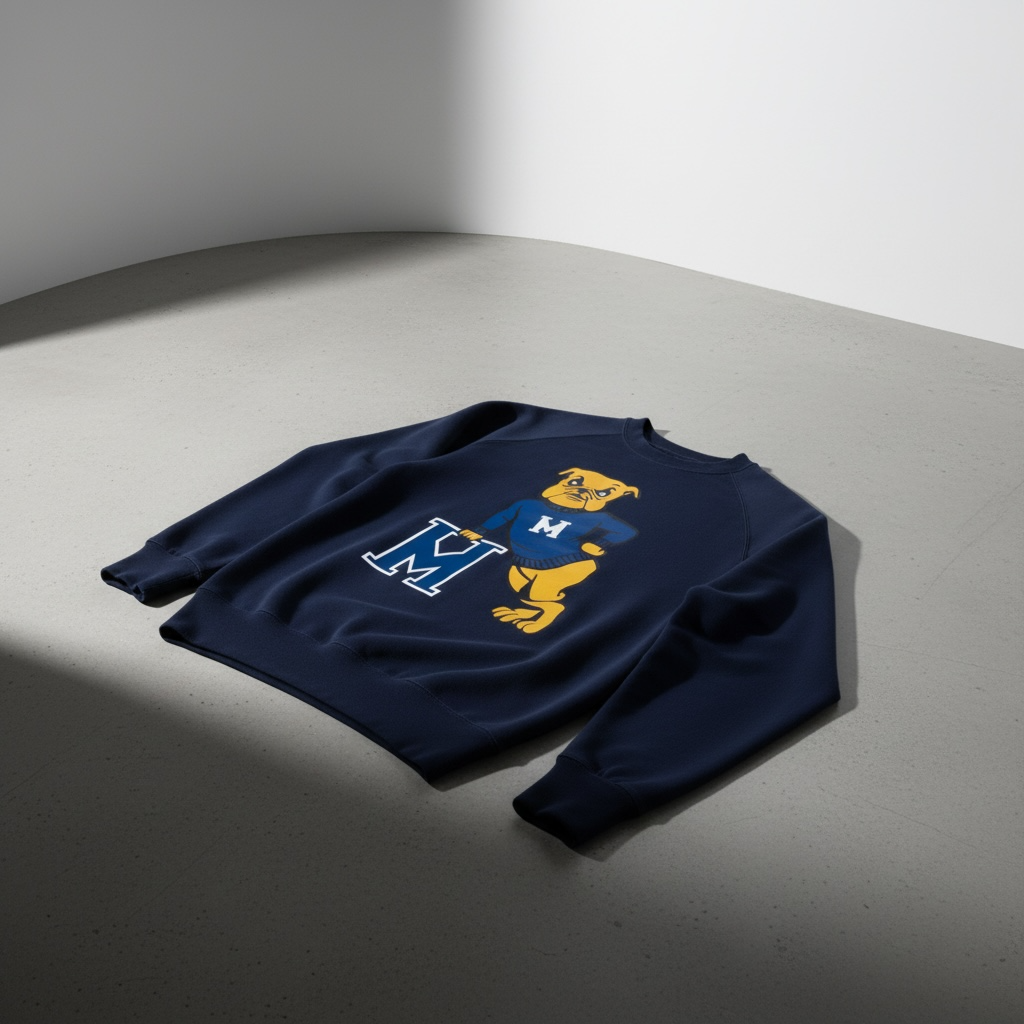 Dupe the Dog Mascot Crewneck