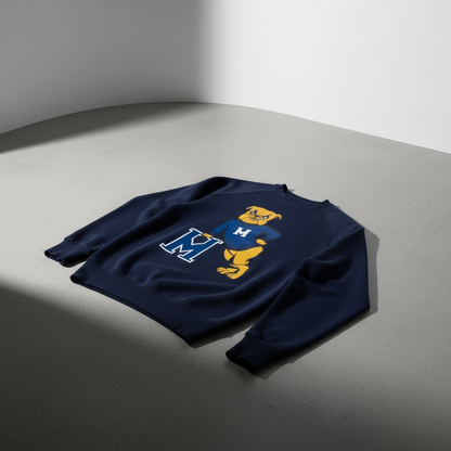 Dupe the Dog Mascot Crewneck